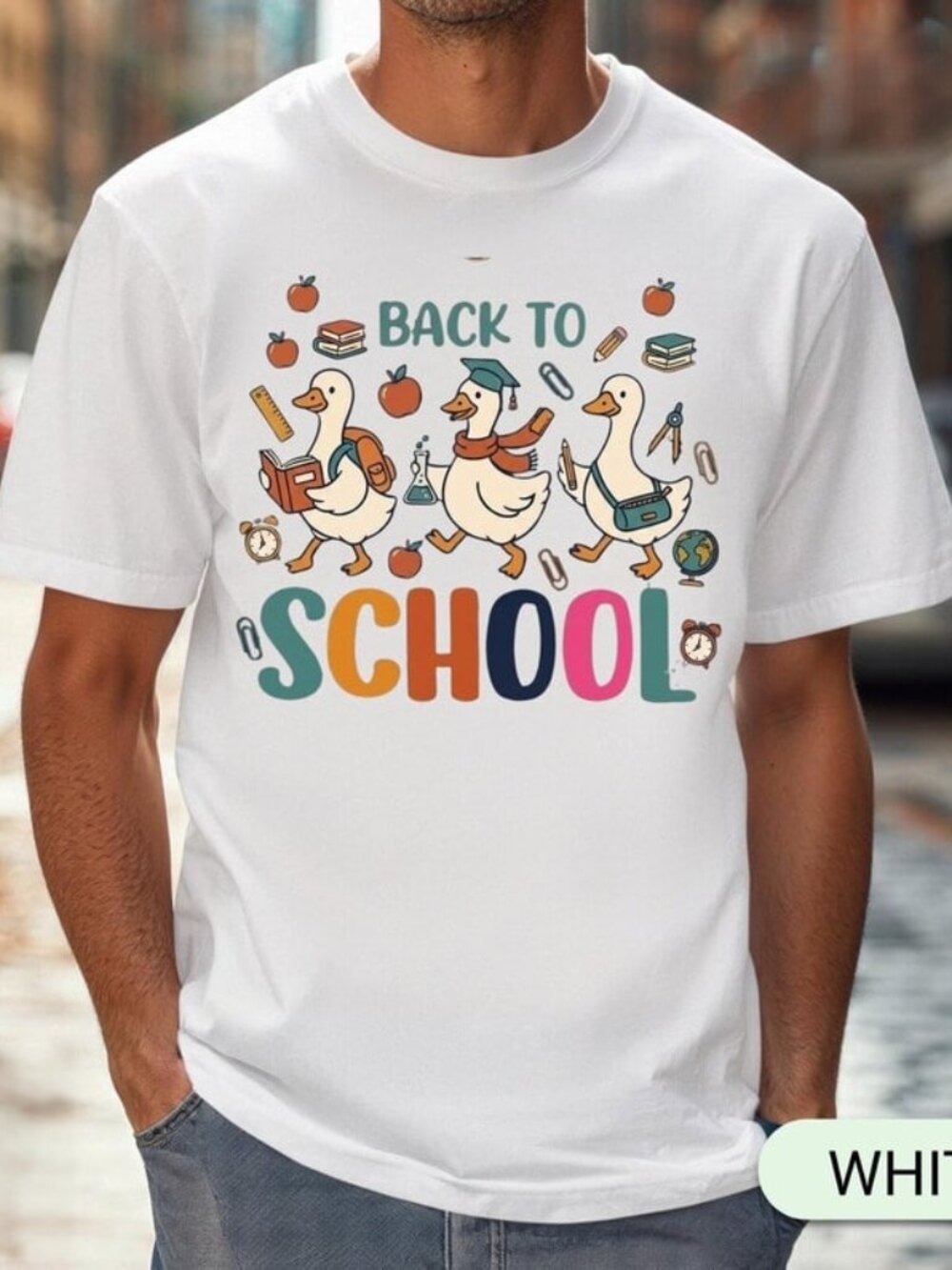 Graphic Back To School Shirt, Cute Animal Tee, Teacher Gift